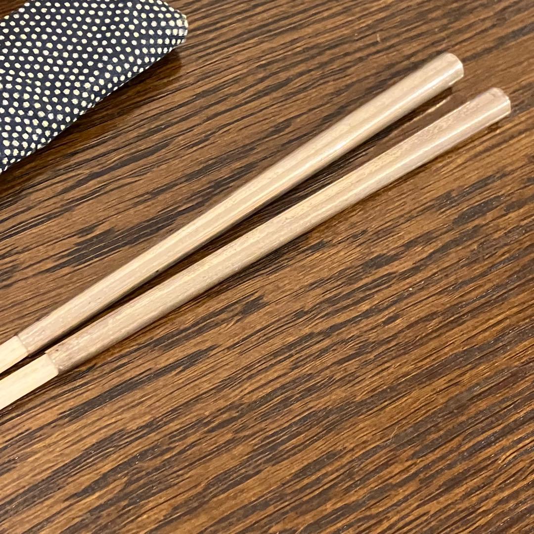 純銀　箸　ポータブル　年代物　いづみ屋