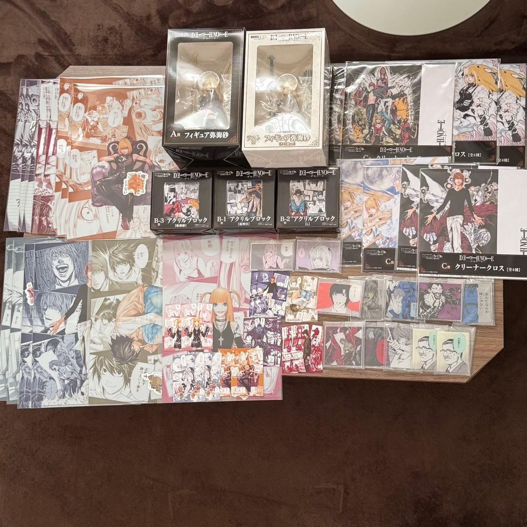 DEATHNOTE デスノート DMMくじ ライト エル ミサミサ ニア メロ