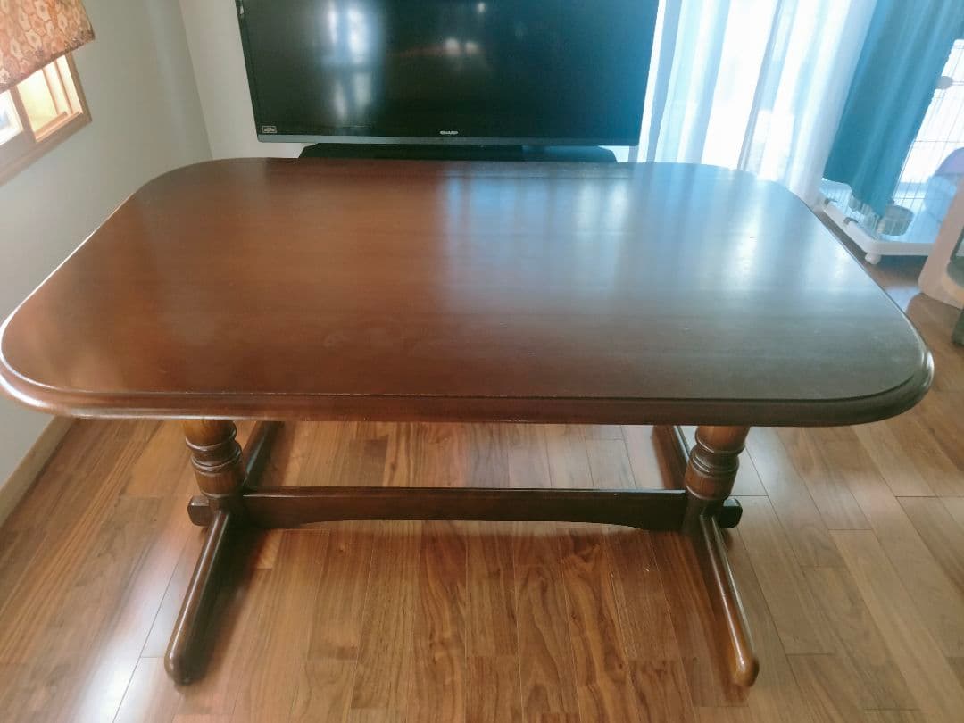 飛騨産業 ダイニングテーブル ダークブラウン 机 テーブル