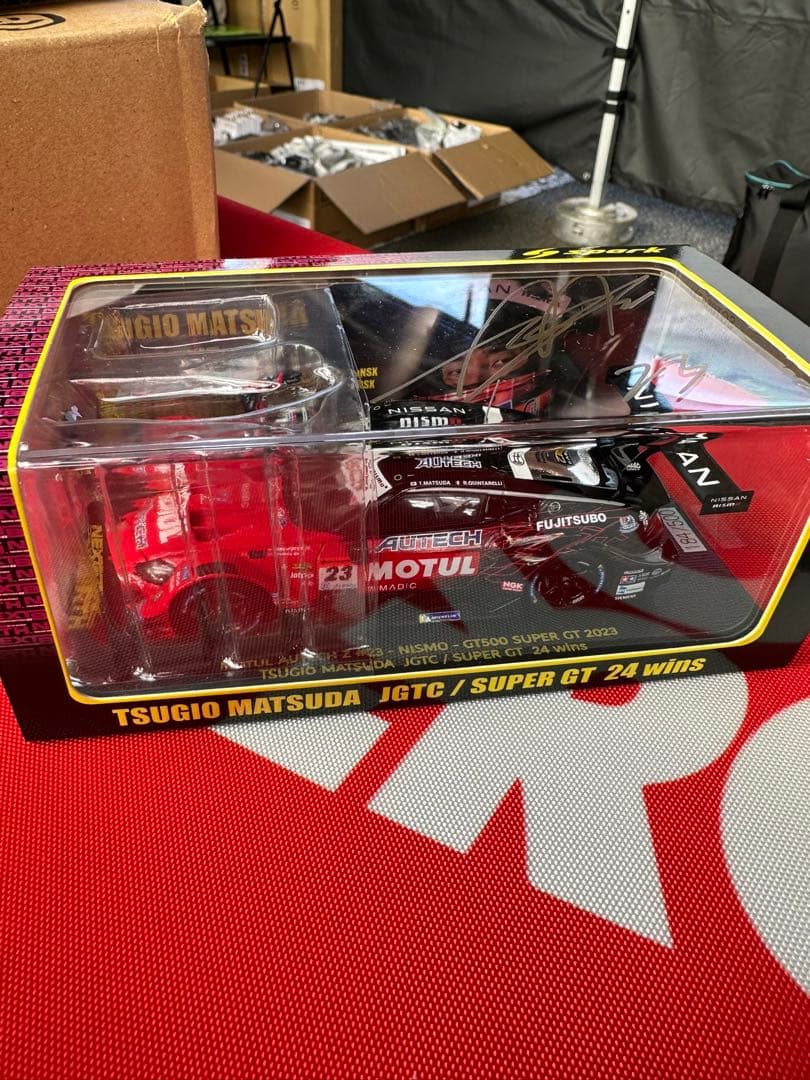 松田V24モチュールＺサイン入り