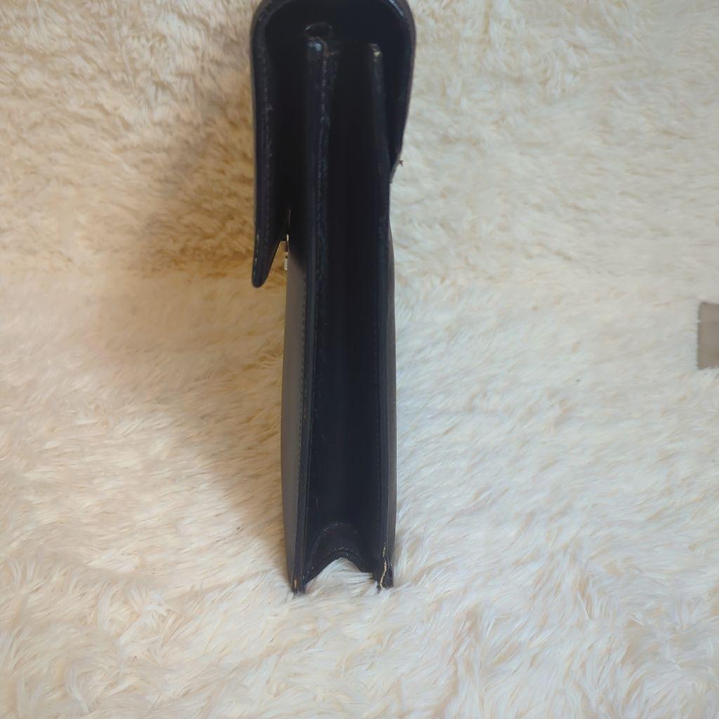 dunhill ダークブラウン レザー ビジネスブリーフケース