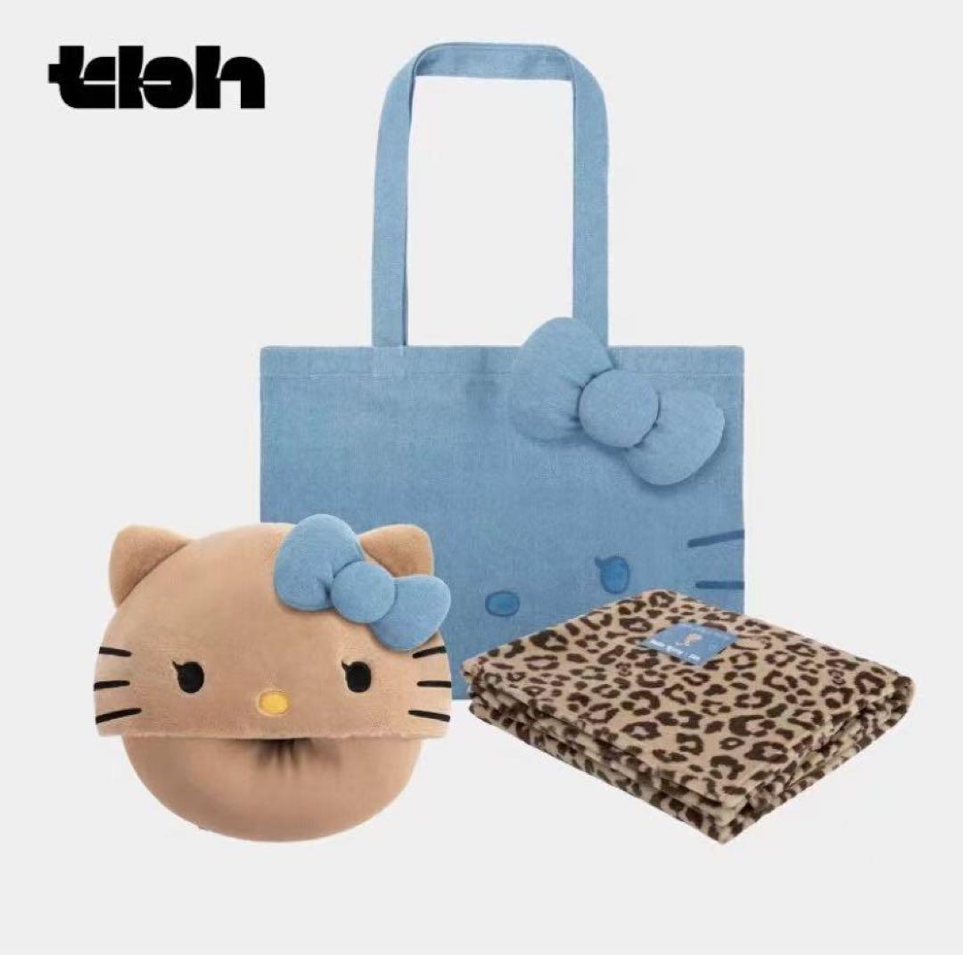 Hello Kitty x TBHトラベルブランケット3点セット新品