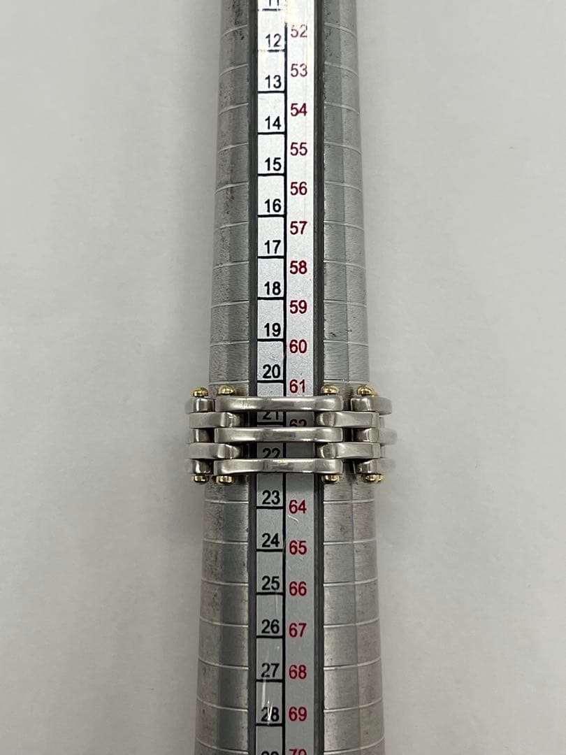 ティファニー TIFFANY ゲートリング 22号 SV YG コンビ 希少