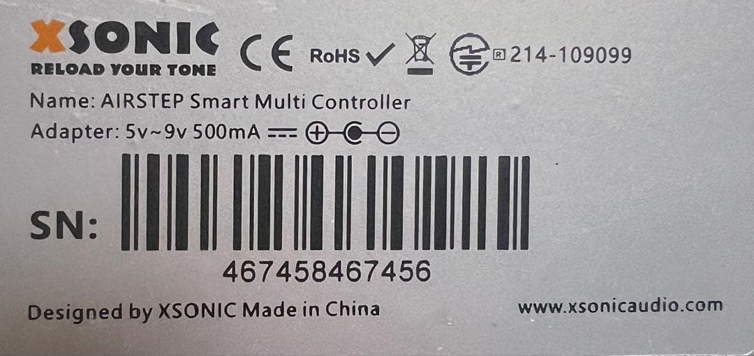 AIRSTEP フットコントローラー