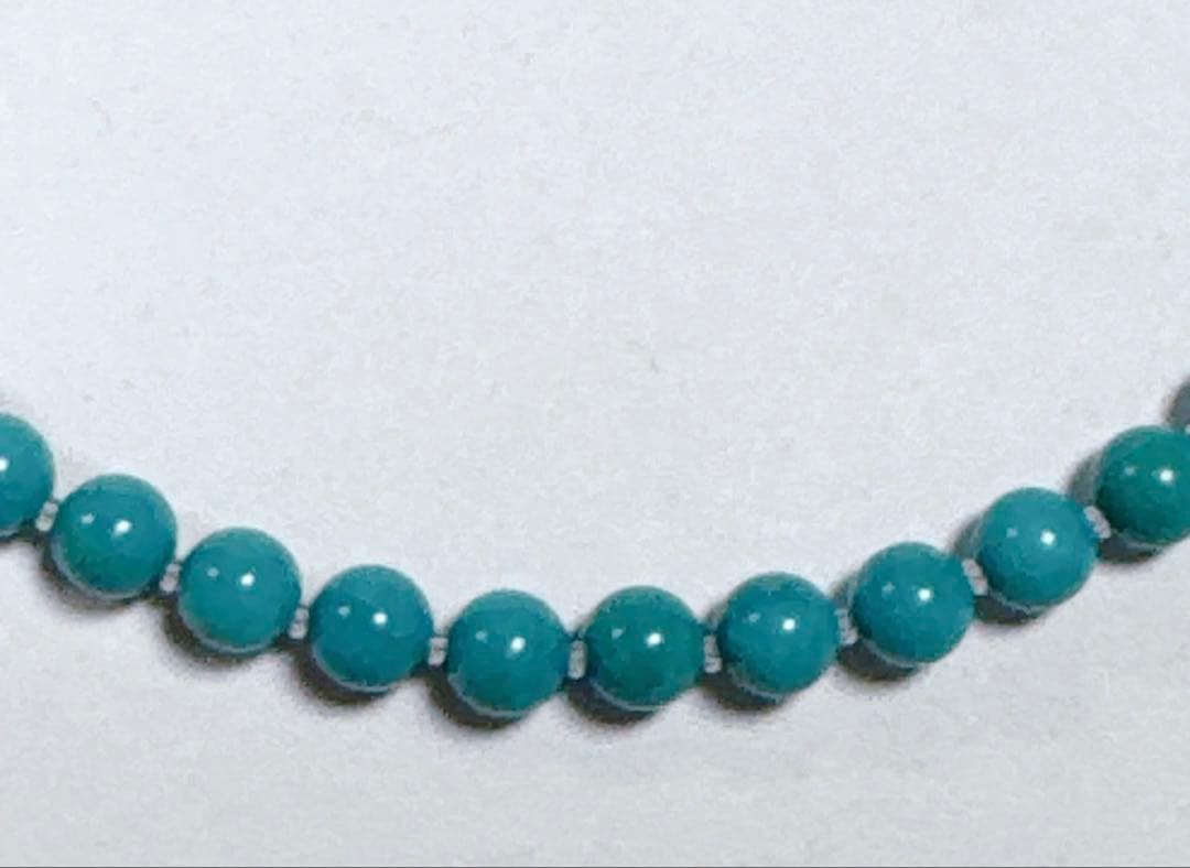 トルコ石ネックレスターコイズネックレスNO25-2157