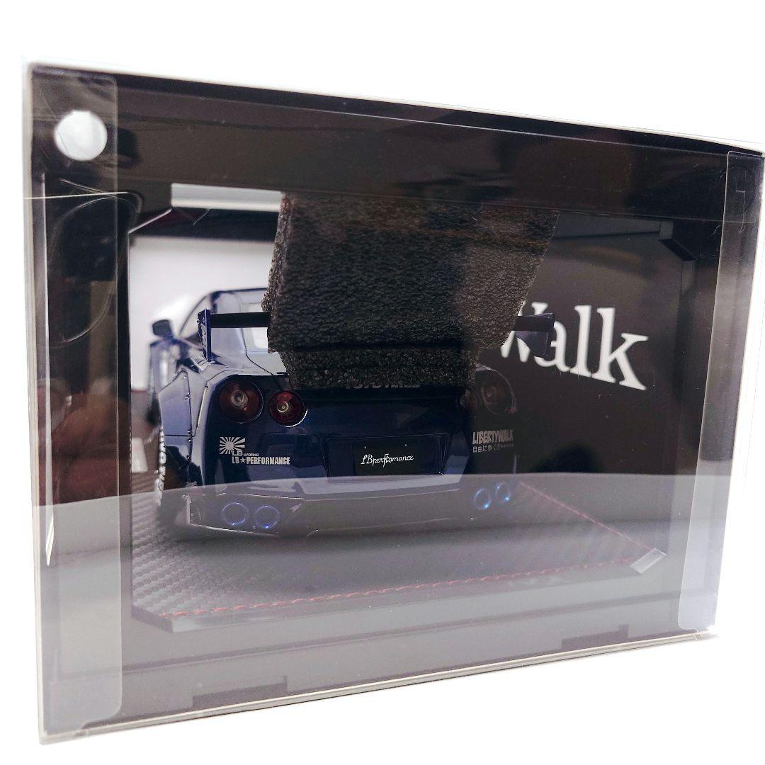 1/18イグニッションモデル リバティーウォーク ブルーメタリック