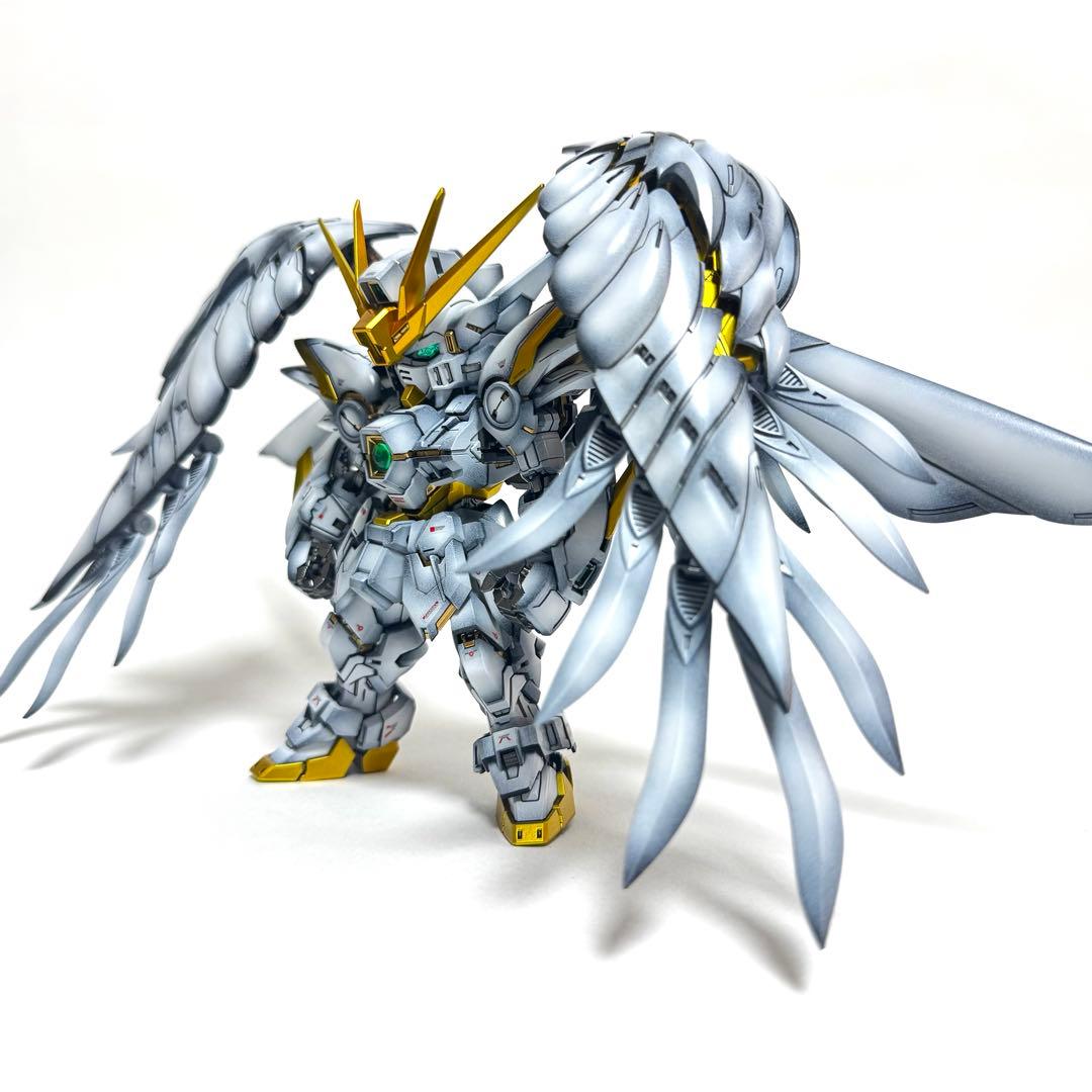 MGSD ウイングガンダムゼロEW 塗装済み完成品 ガンプラ