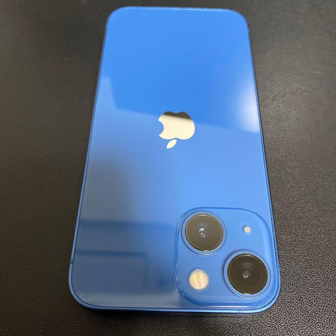Apple iPhone 13mini ブルー 箱・充電ケーブル付き 128GB