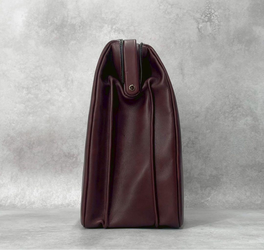 【未使用級】ゴールドファイル ダレスバッグ ビジネスバッグ 大容量 ブラウン