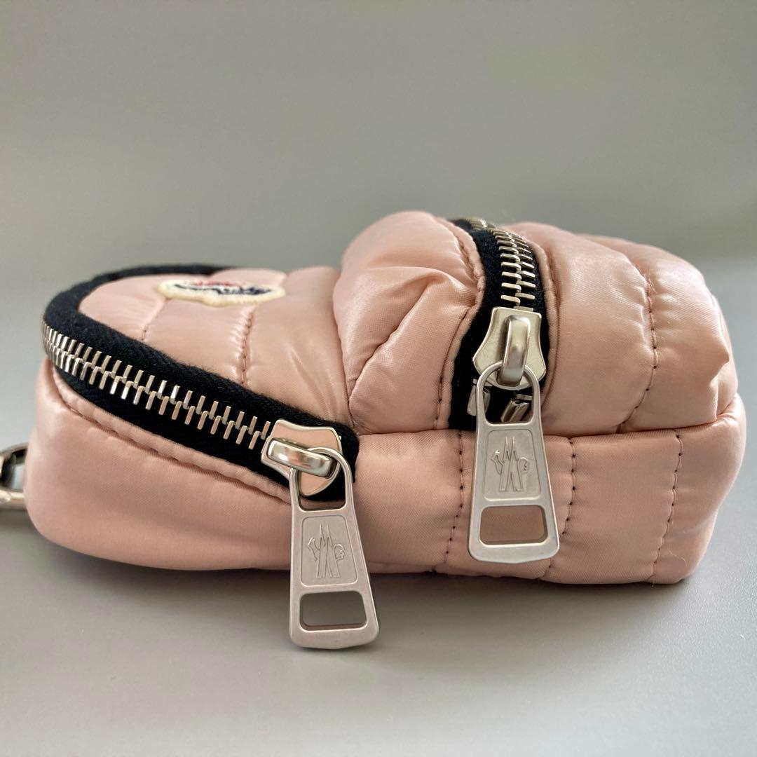 新品 未使用 モンクレール MONCLER ミニ財布 ケース キーホルダー