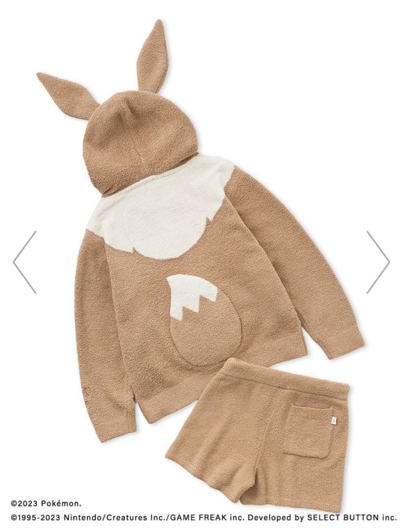 レディース ジェラートピケ ポケモン イーブイ　新品未使用　レディース