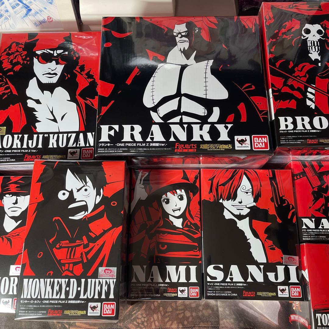 フィギュアーツzero ワンピース FILM Z 決戦服 11体セット　クザン