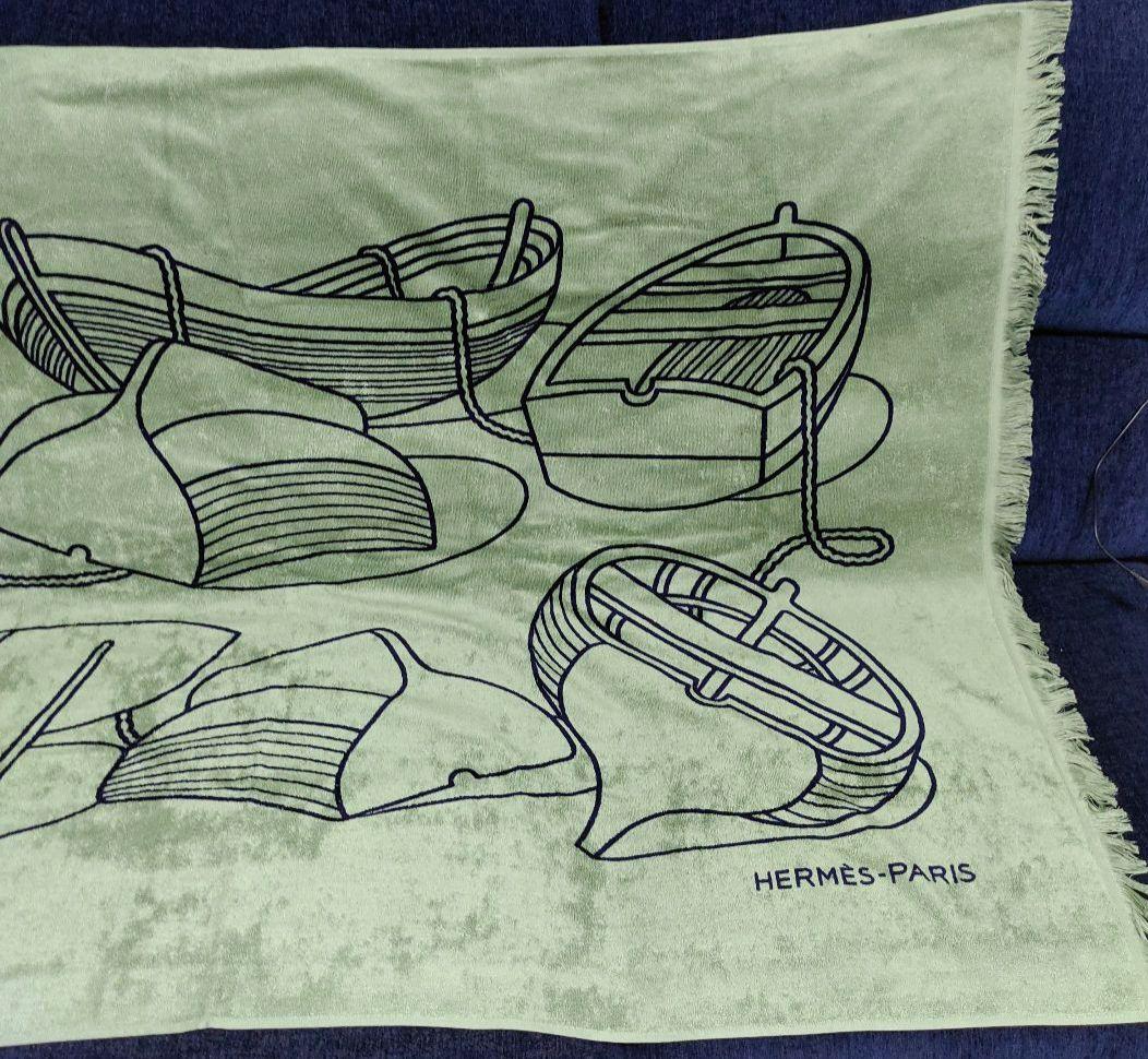 Hermès エルメス　 ヨッティング・タラッサ　ビーチタオル
