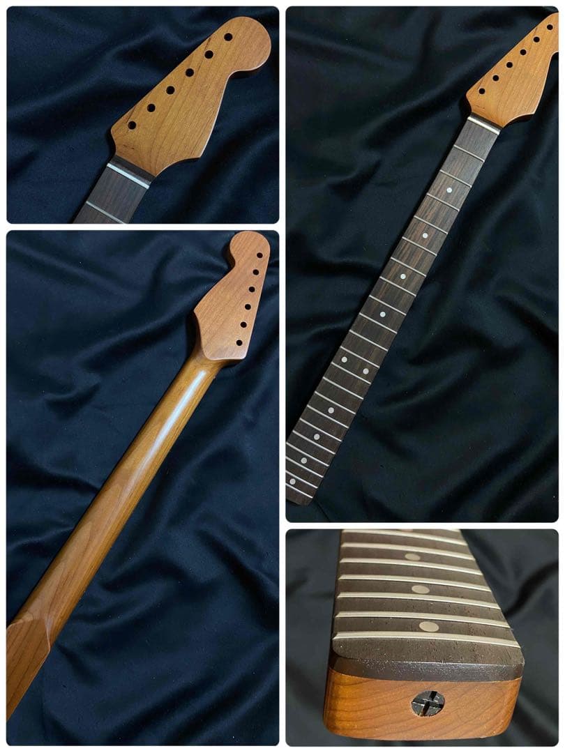 ストラトキャスター サンバーストボディとローストメイプルネックセット打痕の為特価