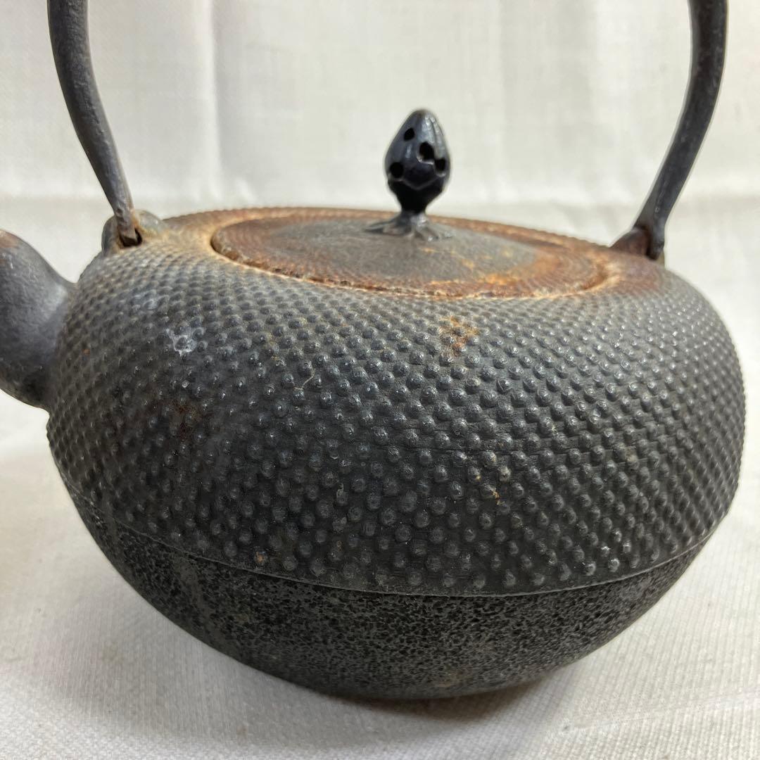 2点セット 南部 鉄瓶 風炉釜 茶釜 鉄製