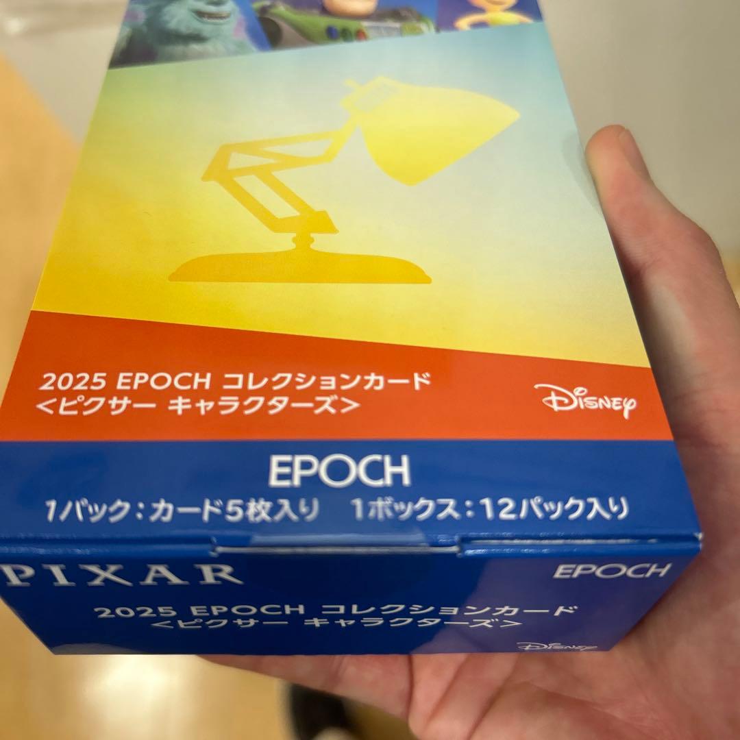 PIXAR 2025 EPOCH コレクションカード　未開封BOXシュリンクなし
