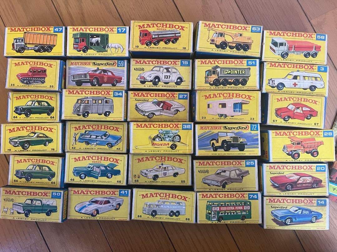 matchbox 30台セット