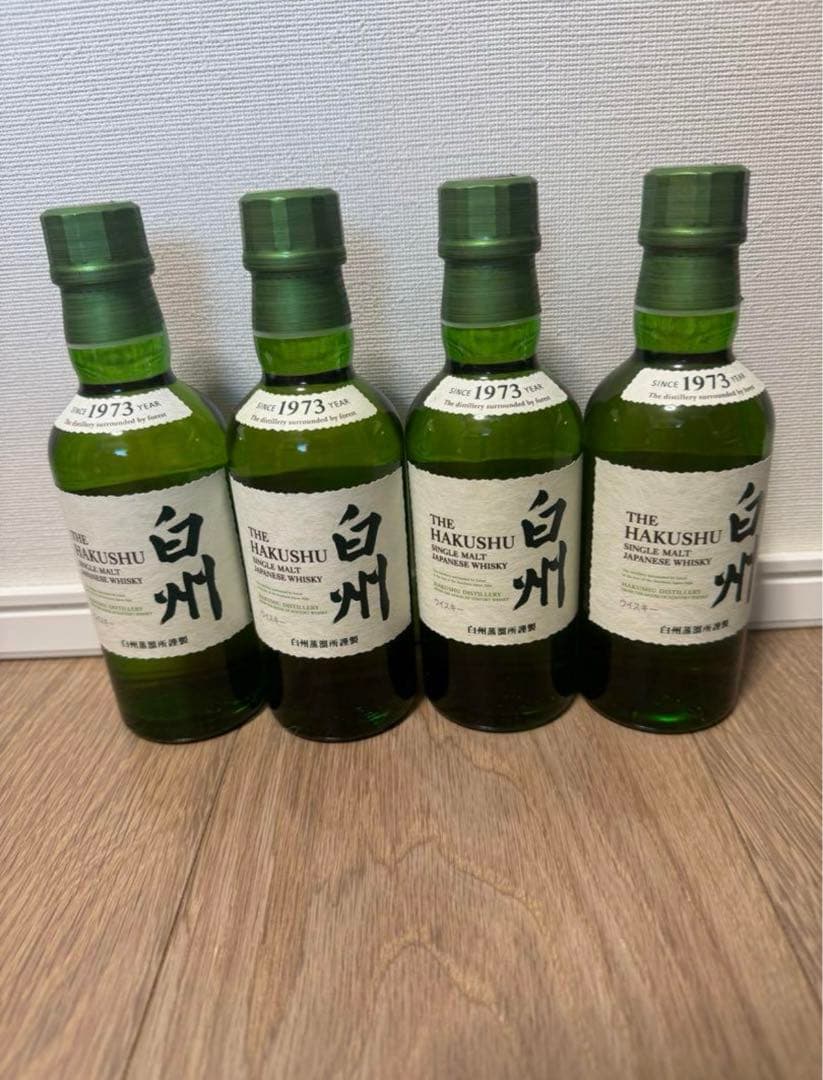 白州　4本セット　180ml