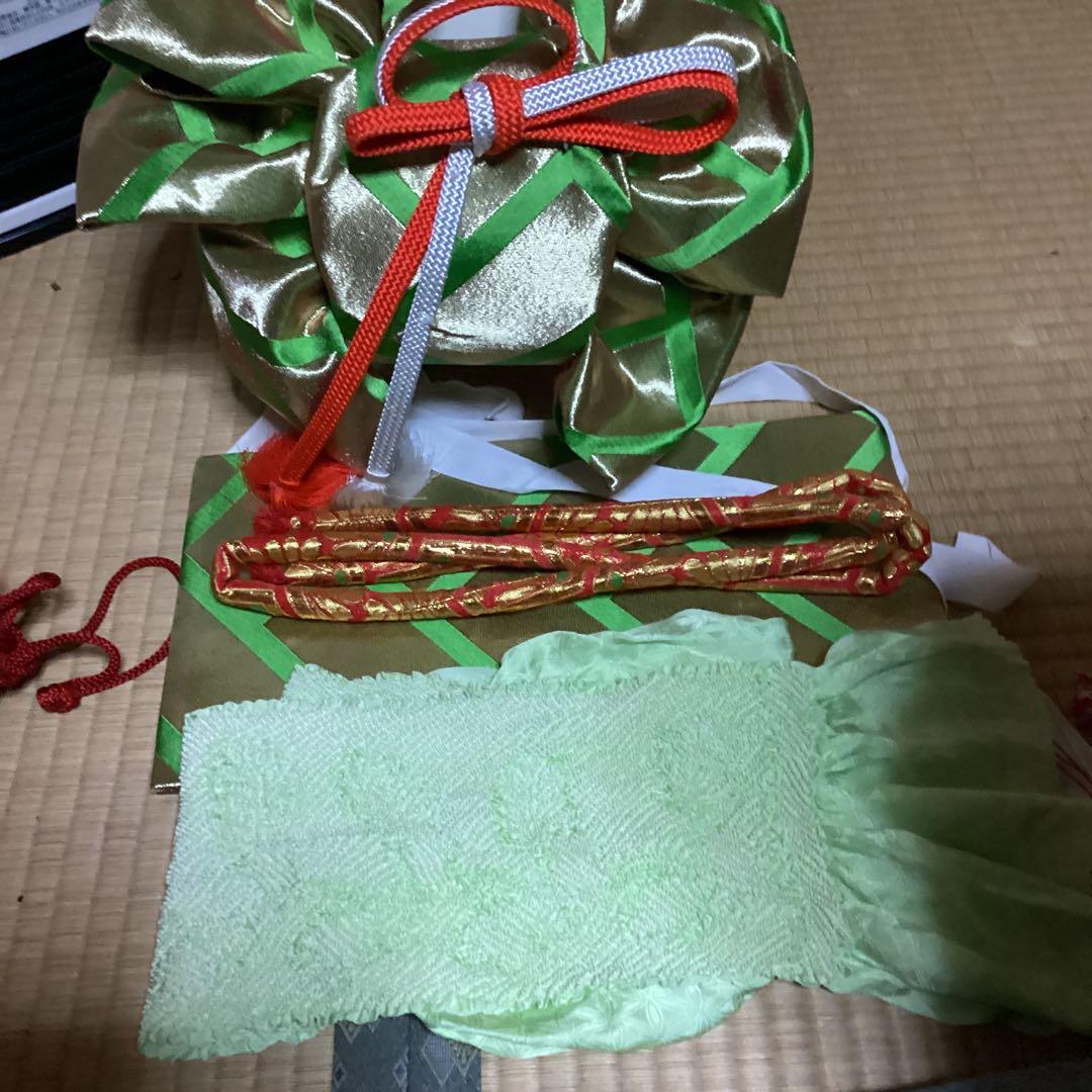 七五三七歳用フルセット帯幅18センチ　長さ127 センチ草履20センチ