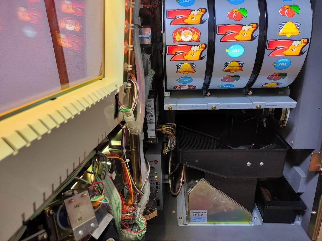 【パチスロ実機】タイヨー★ハローサンタスーパートナカイバージョン★不要機付