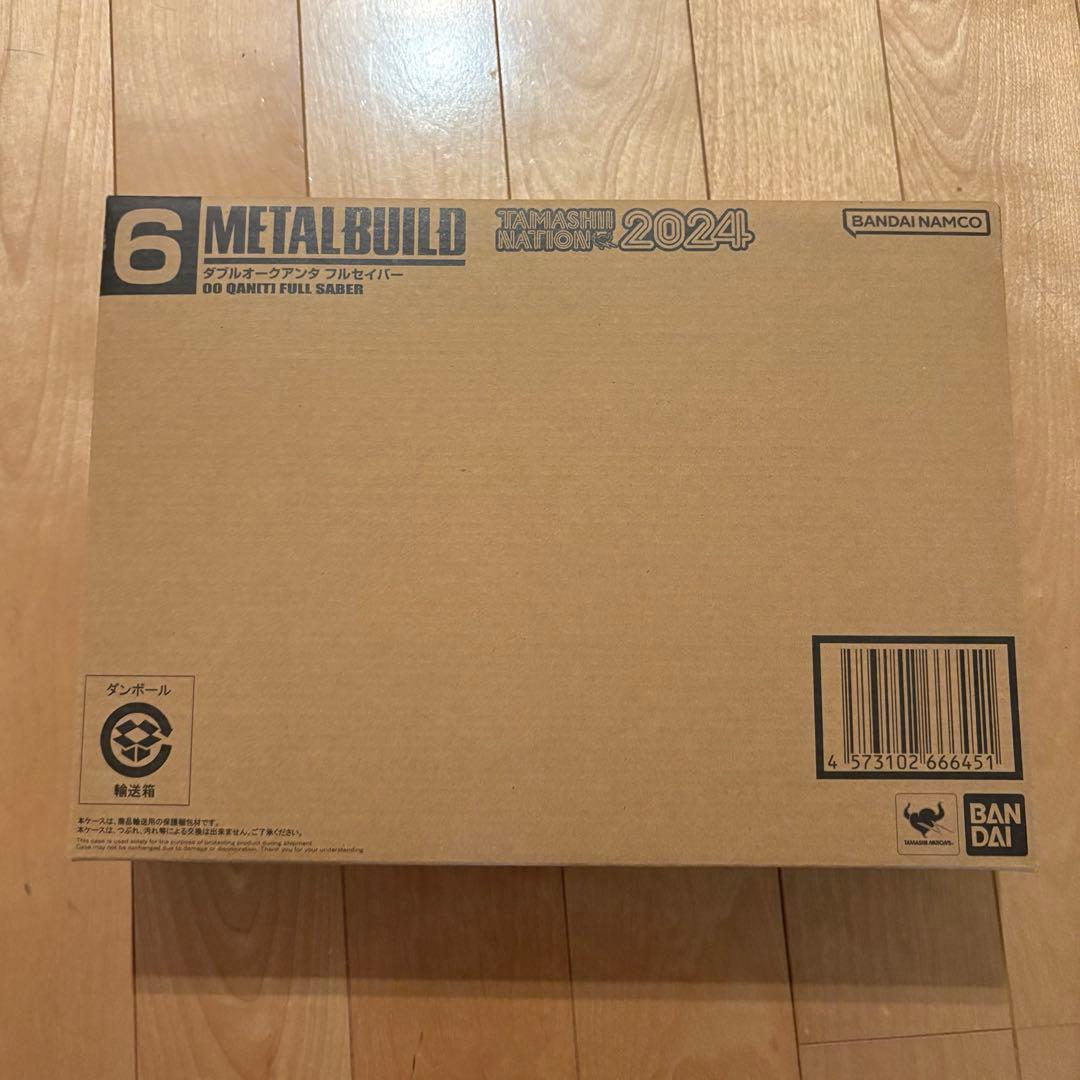 【新品未開封】L BUILD メタルビルドダブルオークアンタフルセイバー