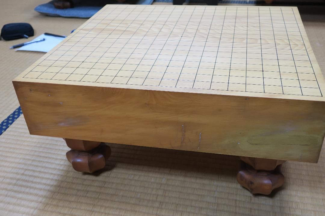 榧三寸木裏碁盤(囲碁)