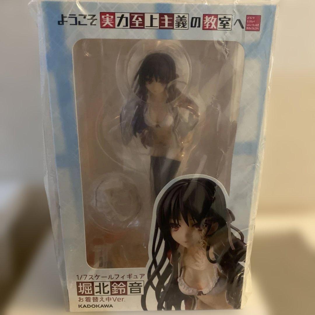 完全未開封　ようこそ実力至上主義の教室へ 堀北鈴音 お着替え中　1/7フィギュア