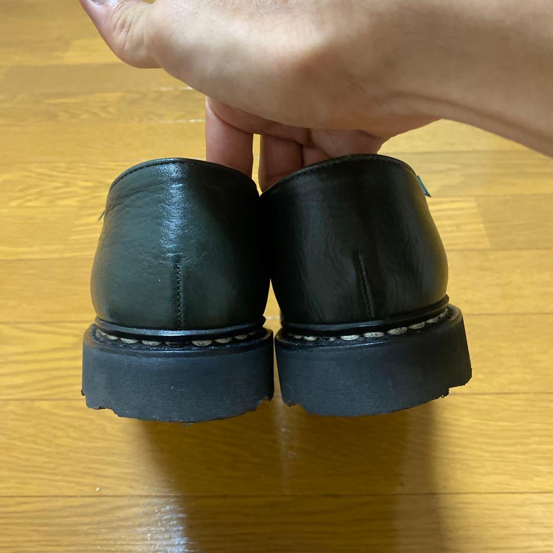 パラブーツ　ミカエル　ダークグリーン CERF KAKI 43（27.5cm）