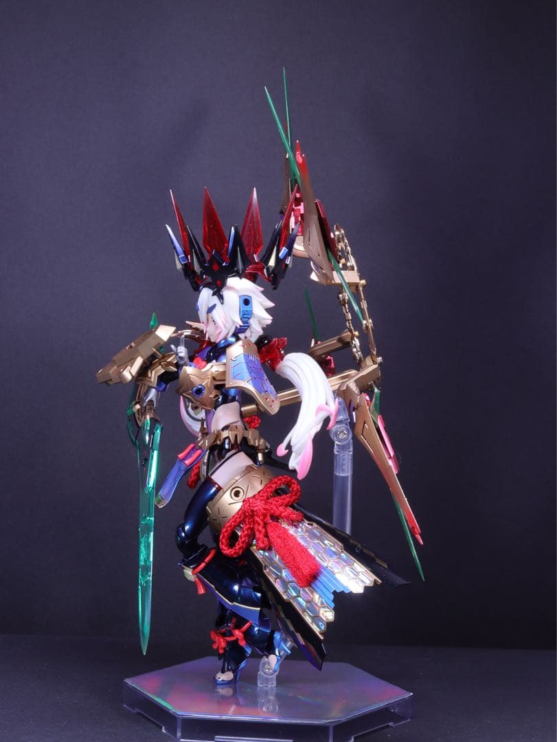 メガミデバイス　スサノヲレガリア　塗装済み完成品　素体付き