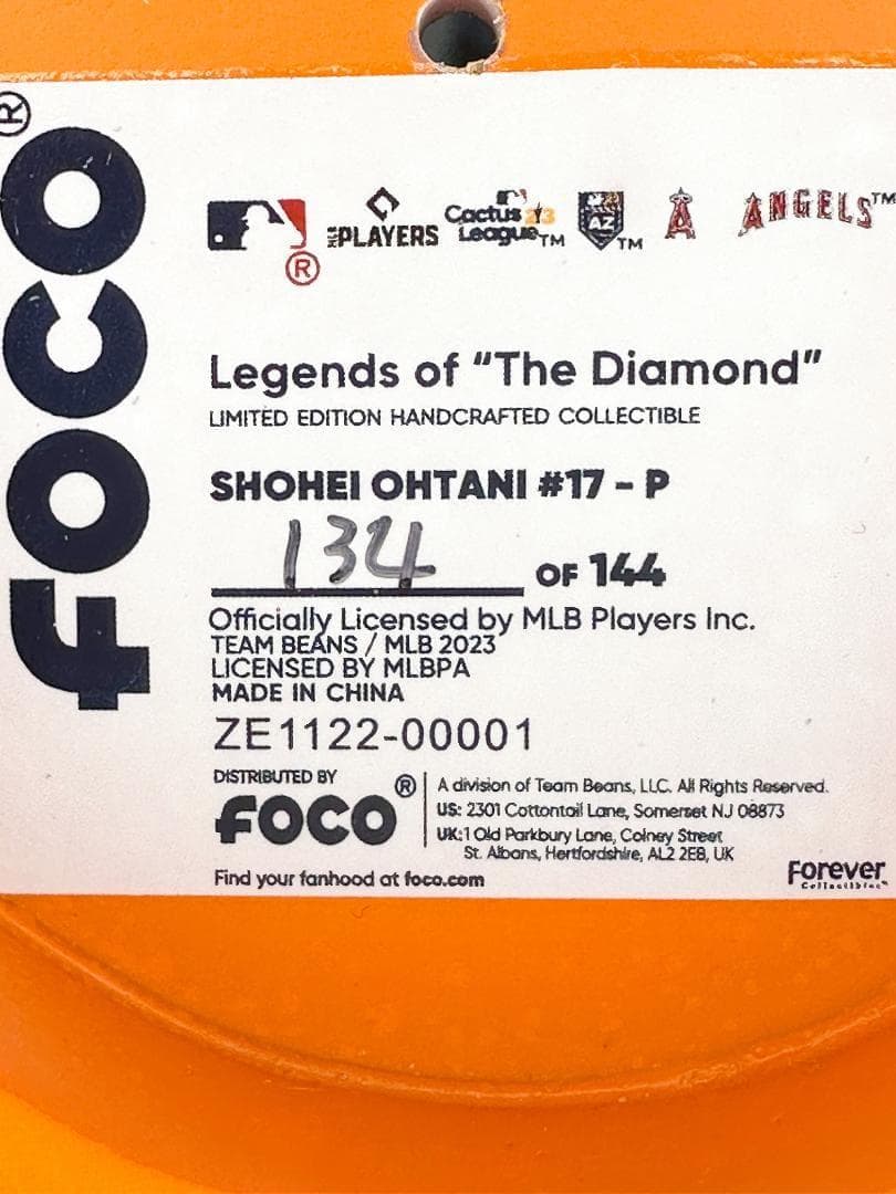 【稀少品】大谷翔平 ボブルヘッド アリゾナ春季キャンプ