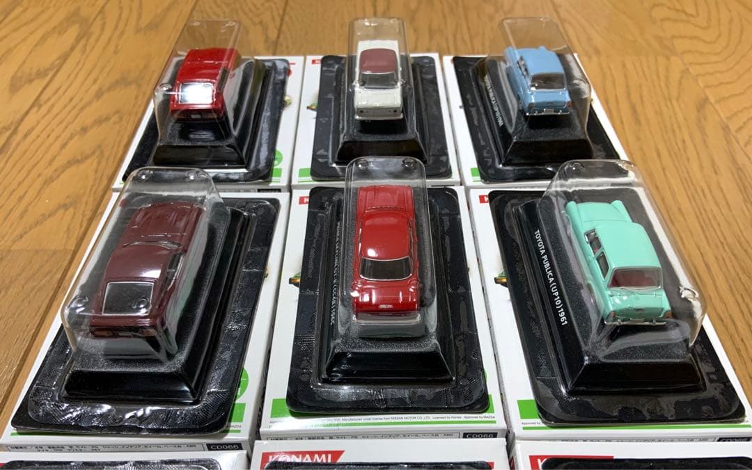 コナミ　絶版名車コレクション Vol.5　6車種・12点コンプリートセット