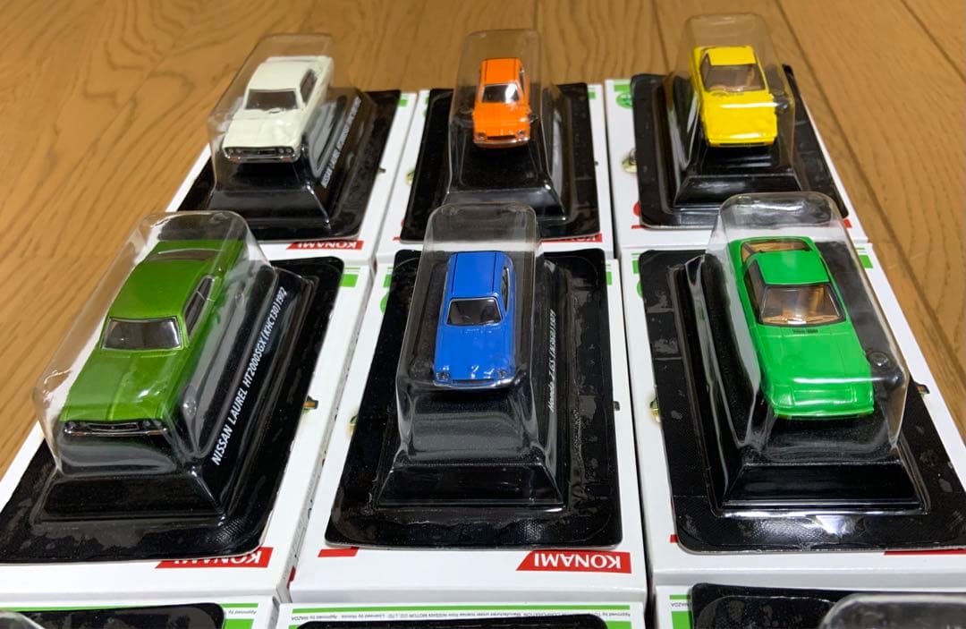 コナミ　絶版名車コレクション Vol.5　6車種・12点コンプリートセット