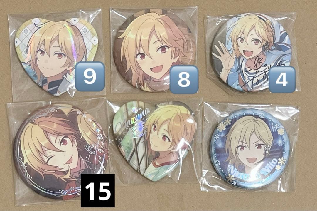 仁兎なずな 缶バッジ まとめ売り あんスタ