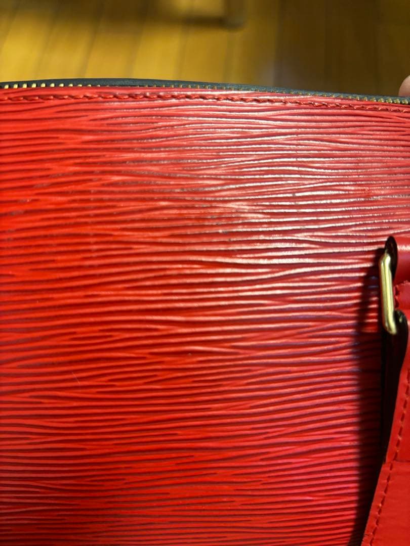 ルイヴィトン エピ スフロ カスティリアンレッド 赤 ミニポーチ付