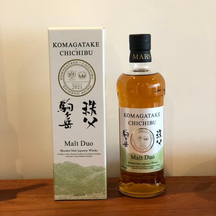 限定品未開封　マルスウィスキー　モルトデュオ　駒ヶ岳 x 秩父