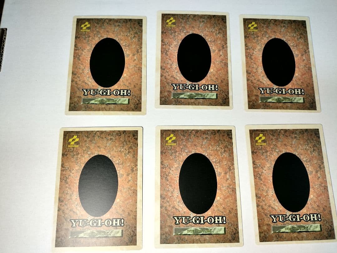 6枚セット　遊戯王　デュエルモンスターズ　GB 付属カード　バンダイ版