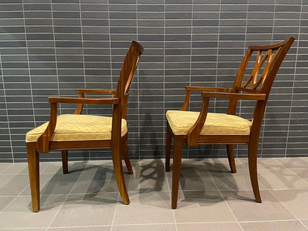 最高級 DREXEL HERITAGE ドレクセル ダイニングチェア 2脚