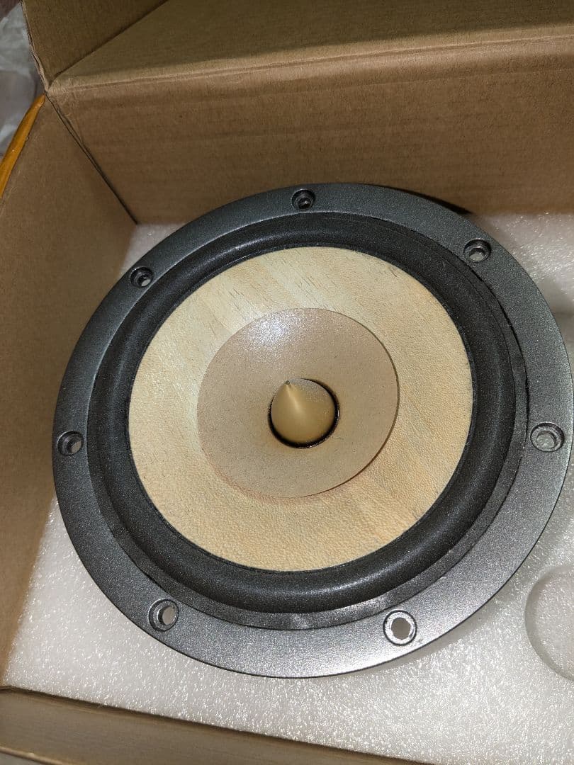 ウッド コーン フルレンジ スピーカー ユニット 6.5インチ 16cm ペア