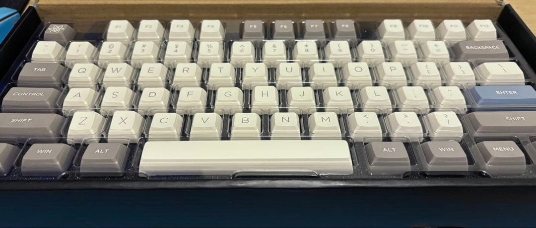 キーボード OSA Simple Grey PBT DOUBLESHOT KEYCAPS