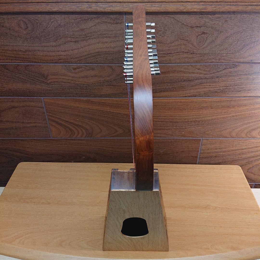 ベイビーハープ 12弦 専用バッグ 教本 チューニングキー付きミッドイースト