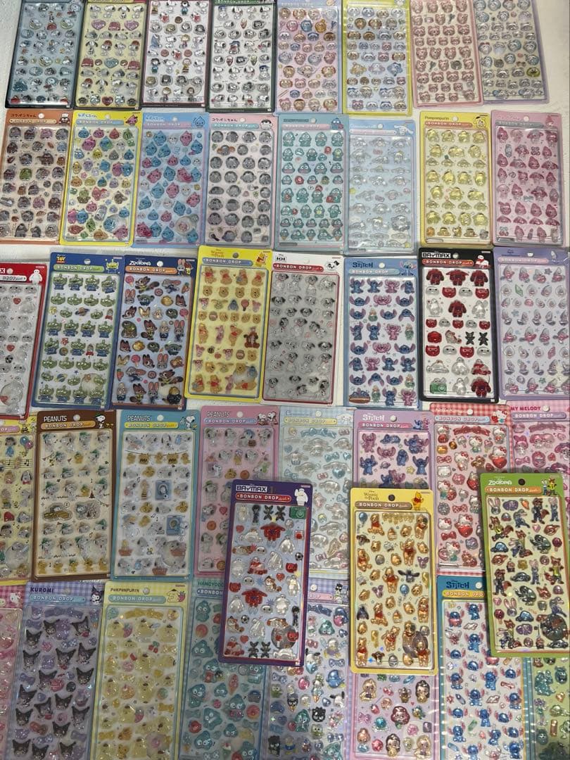 ボンボンドロップシール　43枚セット