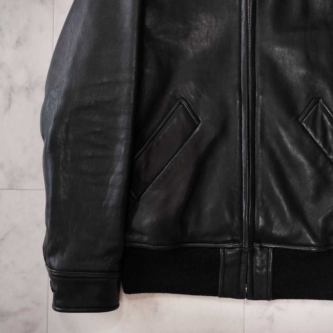 名作 A.P.C. MOTO BLOUSON モトブルゾン XS S~M 羊革