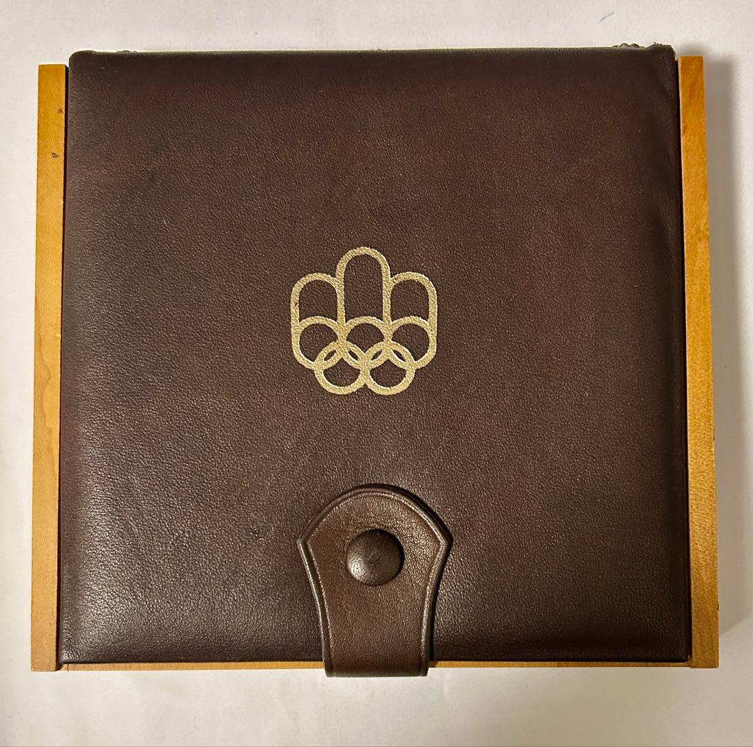 カナダモントリオール五輪1976年銀貨プルーフ4枚セットシリーズⅦ ケース入