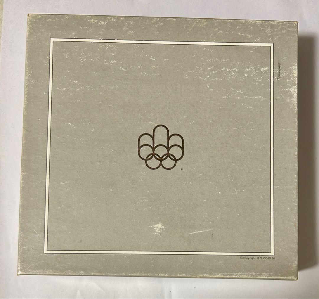 カナダモントリオール五輪1976年銀貨プルーフ4枚セットシリーズⅦ ケース入