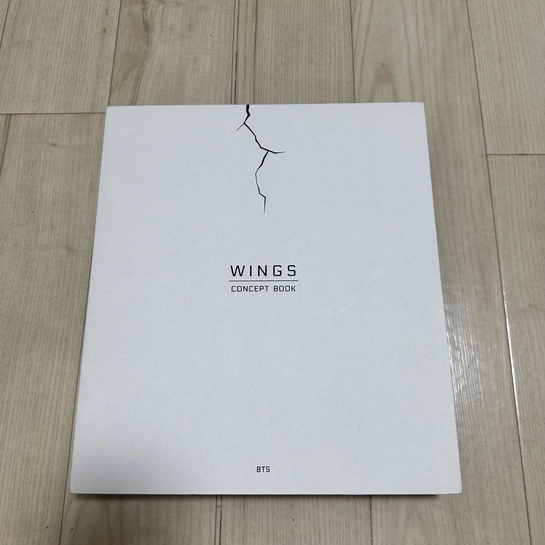 【フォト付き】BTS 防弾少年団 WINGS CONCEPT BOOK