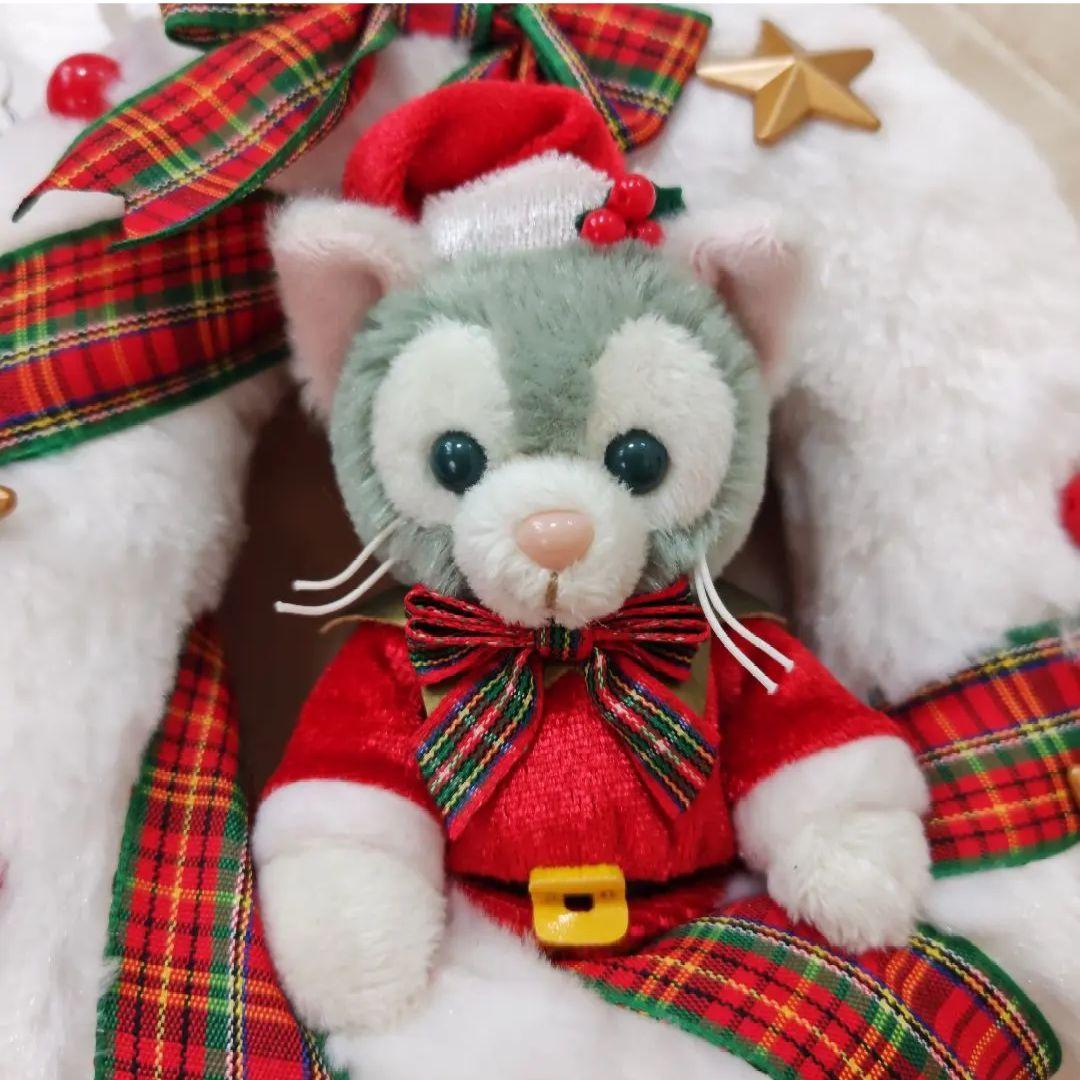 【タグ付き】クリスマスリース ダッフィー シェリーメイ ジェラトーニ ステラルー