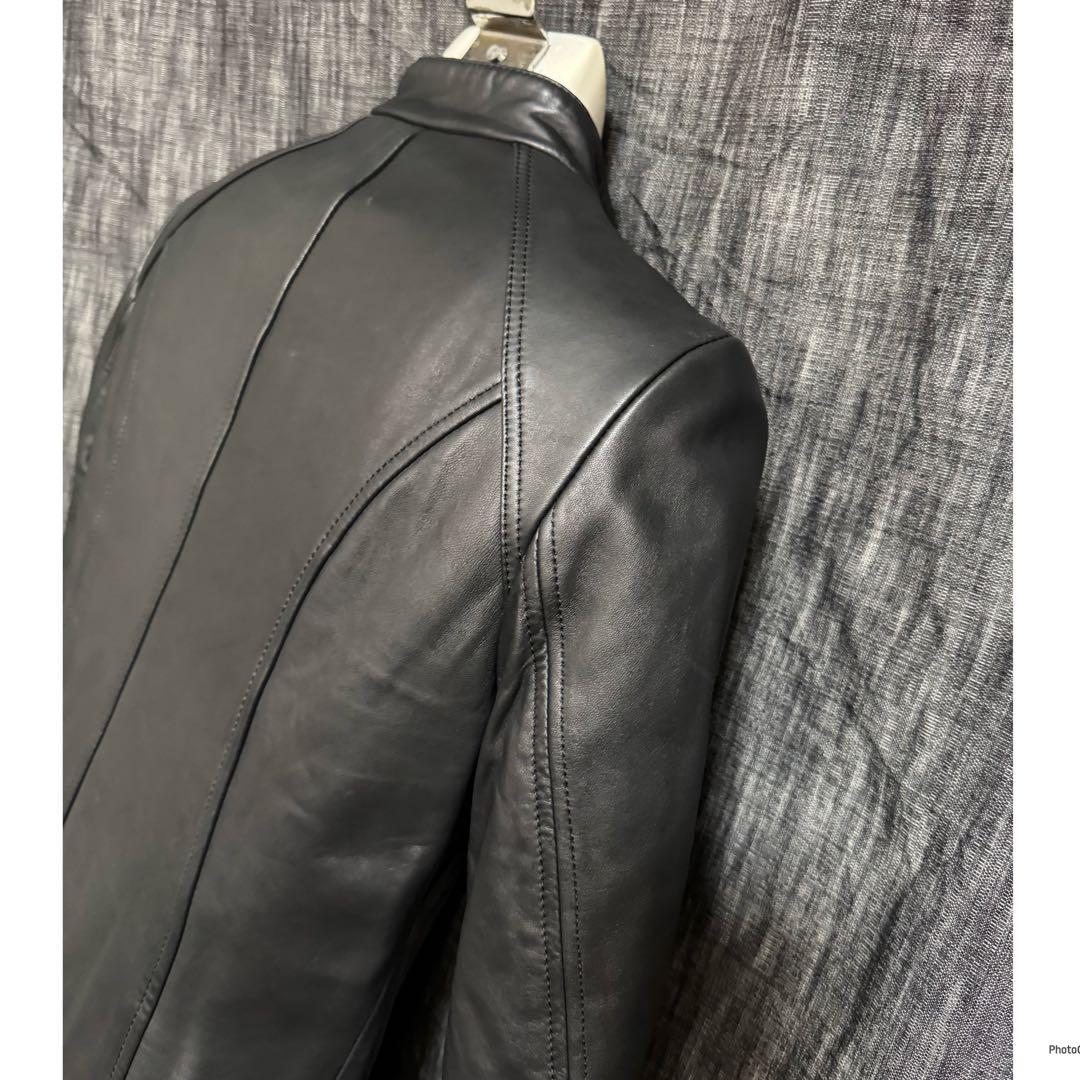 定価104500円　GalaabenD オイルドラムレザー　ライダース　M 黒