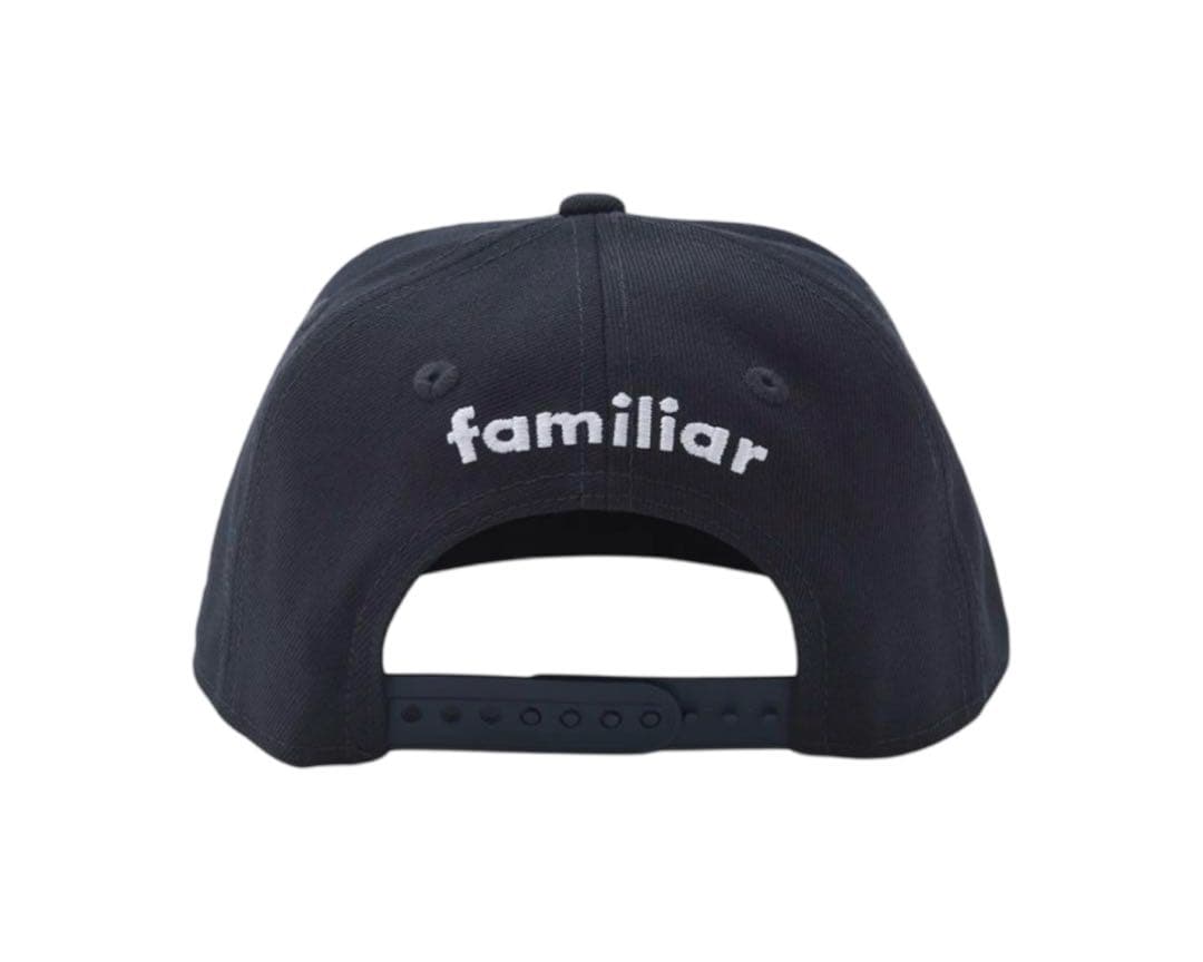 【新品✨未開封】familiar ニューエラ　キャップ　ネイビー　キッズ