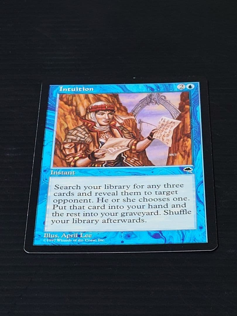 MTG マジックザギャザリング 直観 英語版1枚