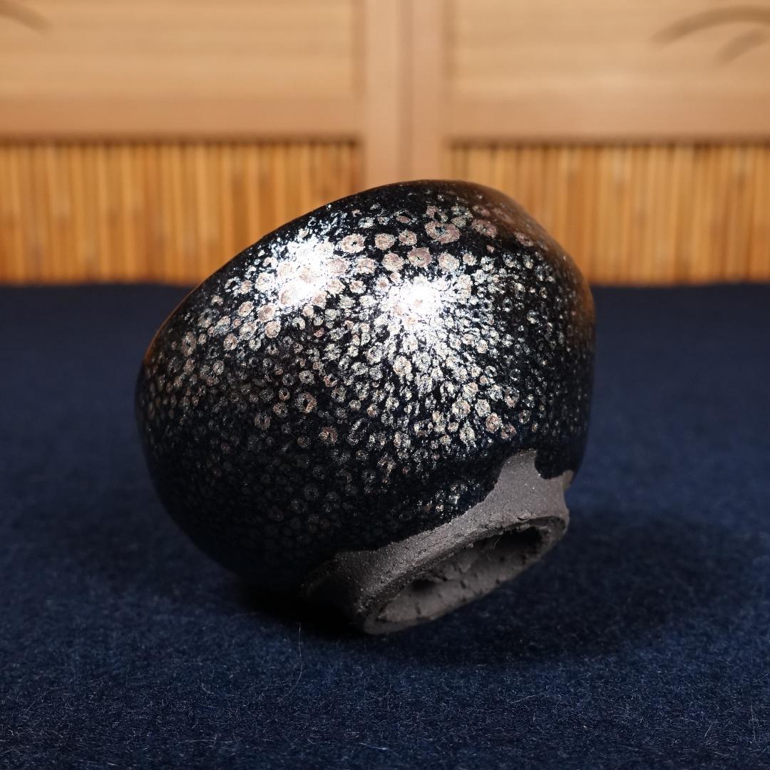 人間国宝 清水卯一 晩年の最上位作 蓬莱燿 盃 共箱